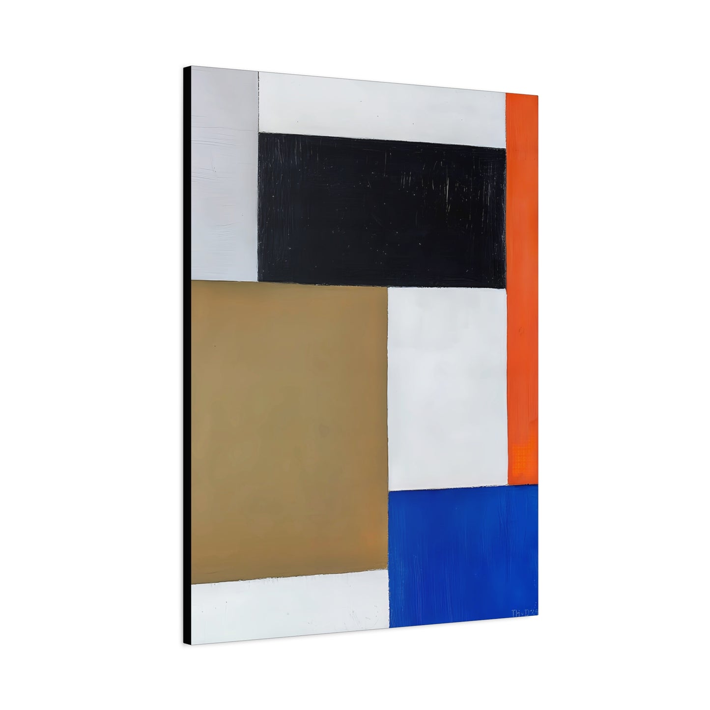 Composition (1923 - 1924) by Theo van Doesburg / Reproduction Fine Art sur Toile / Epaisseur 3,2cm - 1'25 po