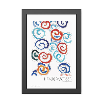 Escargots (1953) by Henri Matisse / Affiche Encadrée série ART's Collection