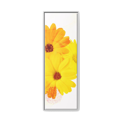 Collection Signature "FLORAL Numéro 16" sur Toile encadrée avec caisse américaine