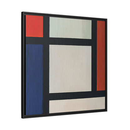 Contra-Composition (1927-28) by Theo van Doesburg  / Toile encadrée sur caisse américaine