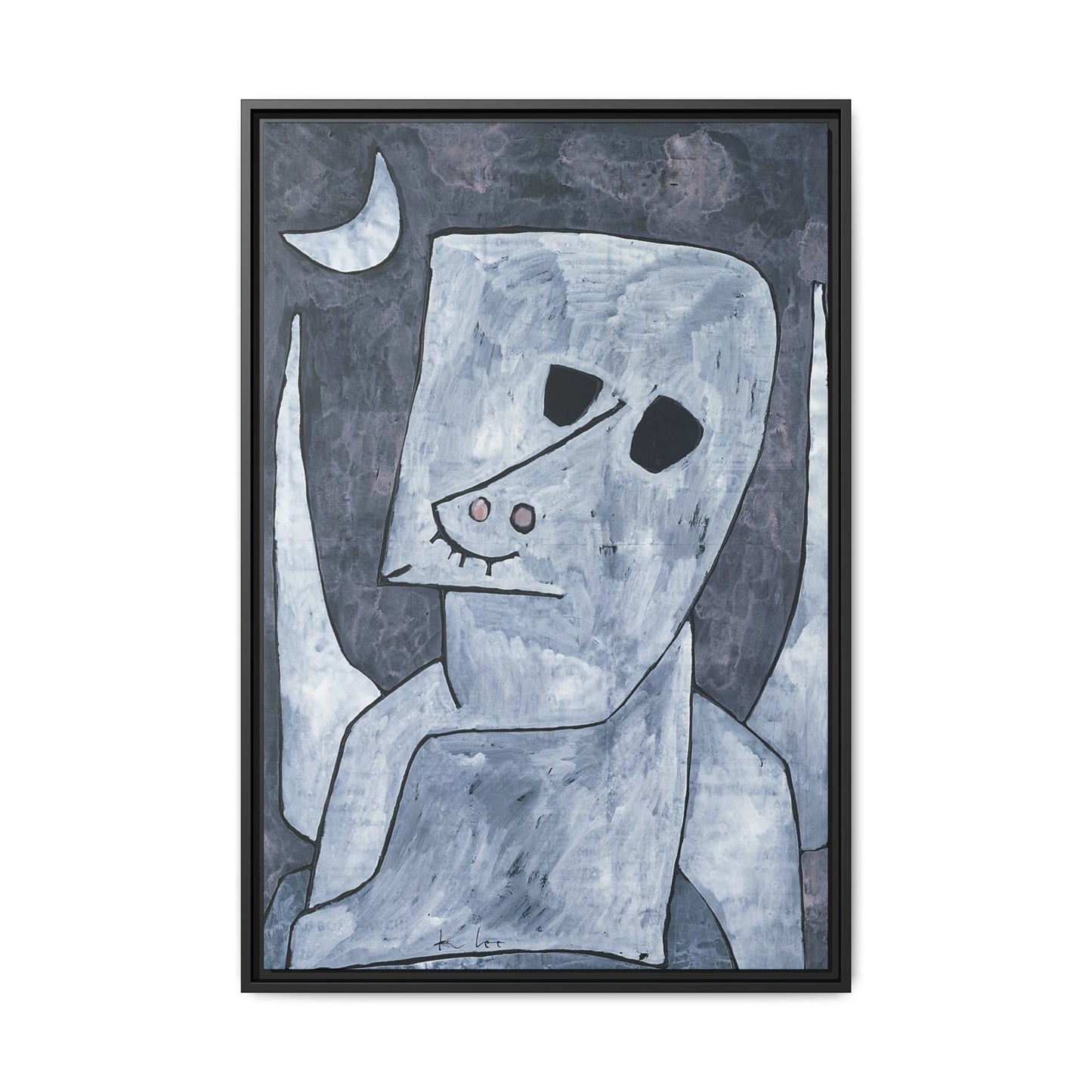 Angel Applicant (1939) by Paul Klee / Toile encadrée sur caisse américaine