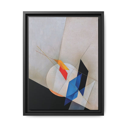 A 18 (1927) by László Moholy-Nagy  / Toile encadrée sur caisse américaine