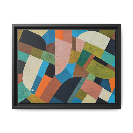 Petite Composition (Circa 1937)  by Otto Freundlich / Toile encadrée sur caisse américaine