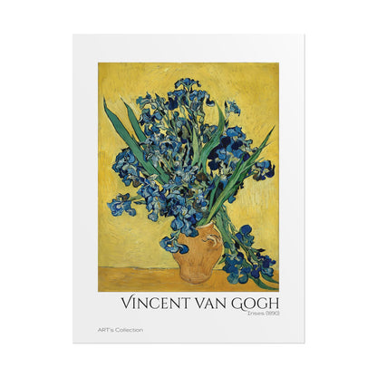 Irises (1890) by Vincent van Gogh / Affiche imprimée - Série ART's Collection