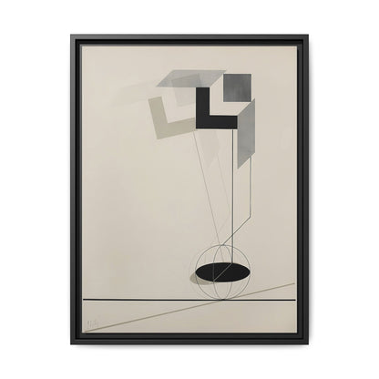 Kestnermappe Proun, Rob. Levnis and Chapman GmbH Hannover #2 (1923) by El Lissitzky / Toile encadrée sur caisse américaine
