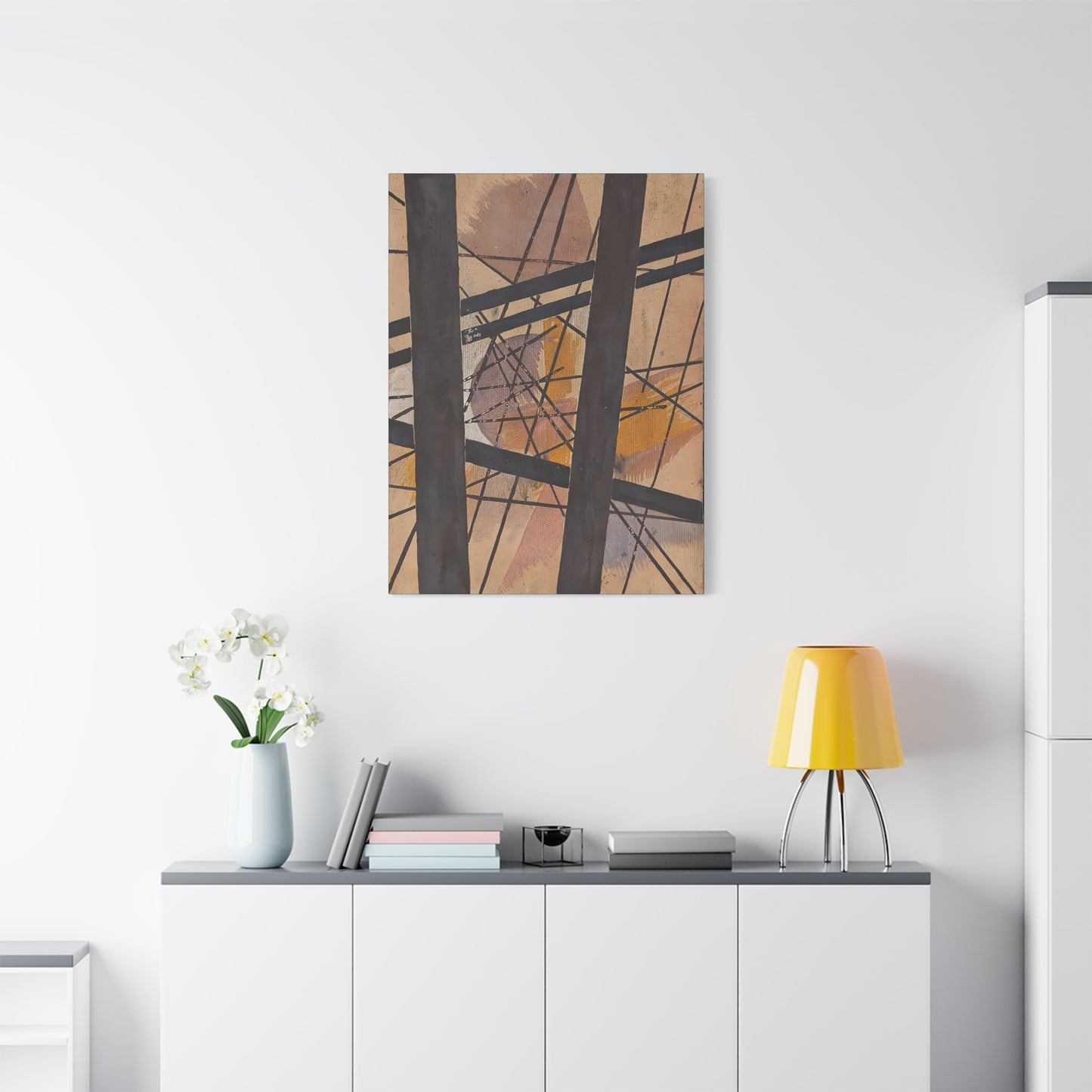Raum-Kraft Komposition (1921-22) by Lyubov Popova  / Reproduction Fine Art sur Toile /  Epaisseur 3.2 cm - 1.25 inch