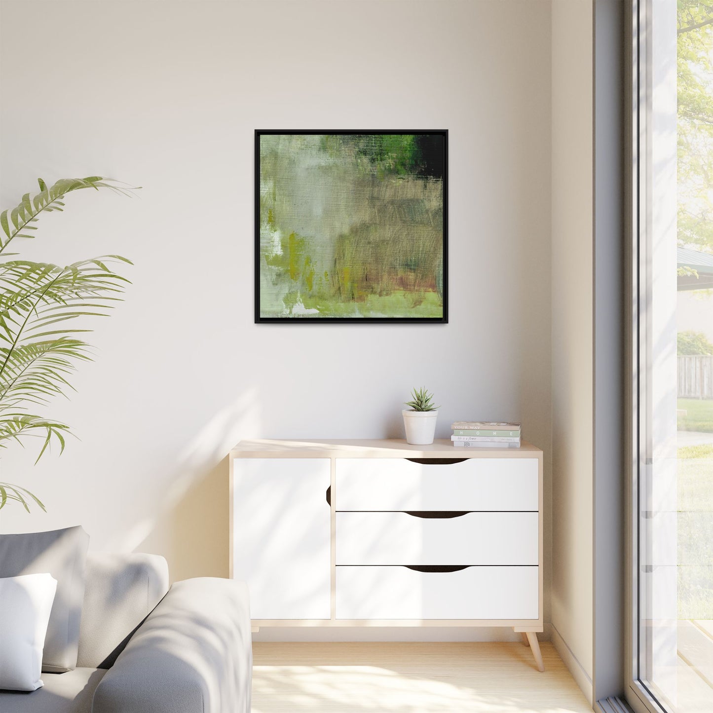 Tableau Contemporain Avocat "Série Sign Collections" / Toile encadrée sur caisse américaine