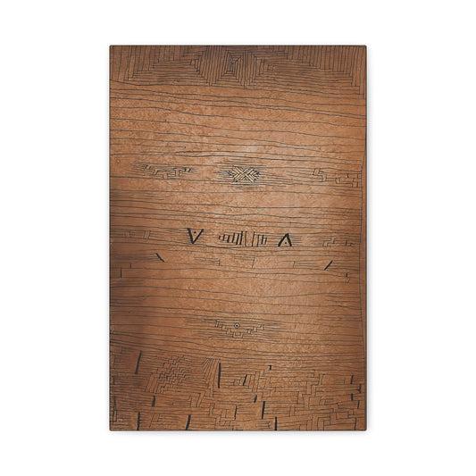 Inscription (1921) by Paul Klee  / Reproduction Fine Art sur Toile / Epaisseur 3.2 cm - 1.25 inch