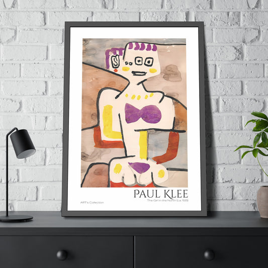 The Girl in the North (ca. 1939)  by Paul Klee / Affiche Encadrée série ART's Collection