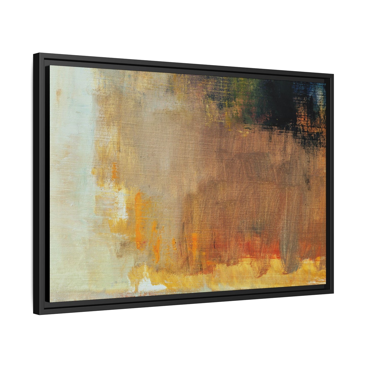 Tableau Contemporain Alezan "Série Sign Collections" / Toile encadrée sur caisse américaine