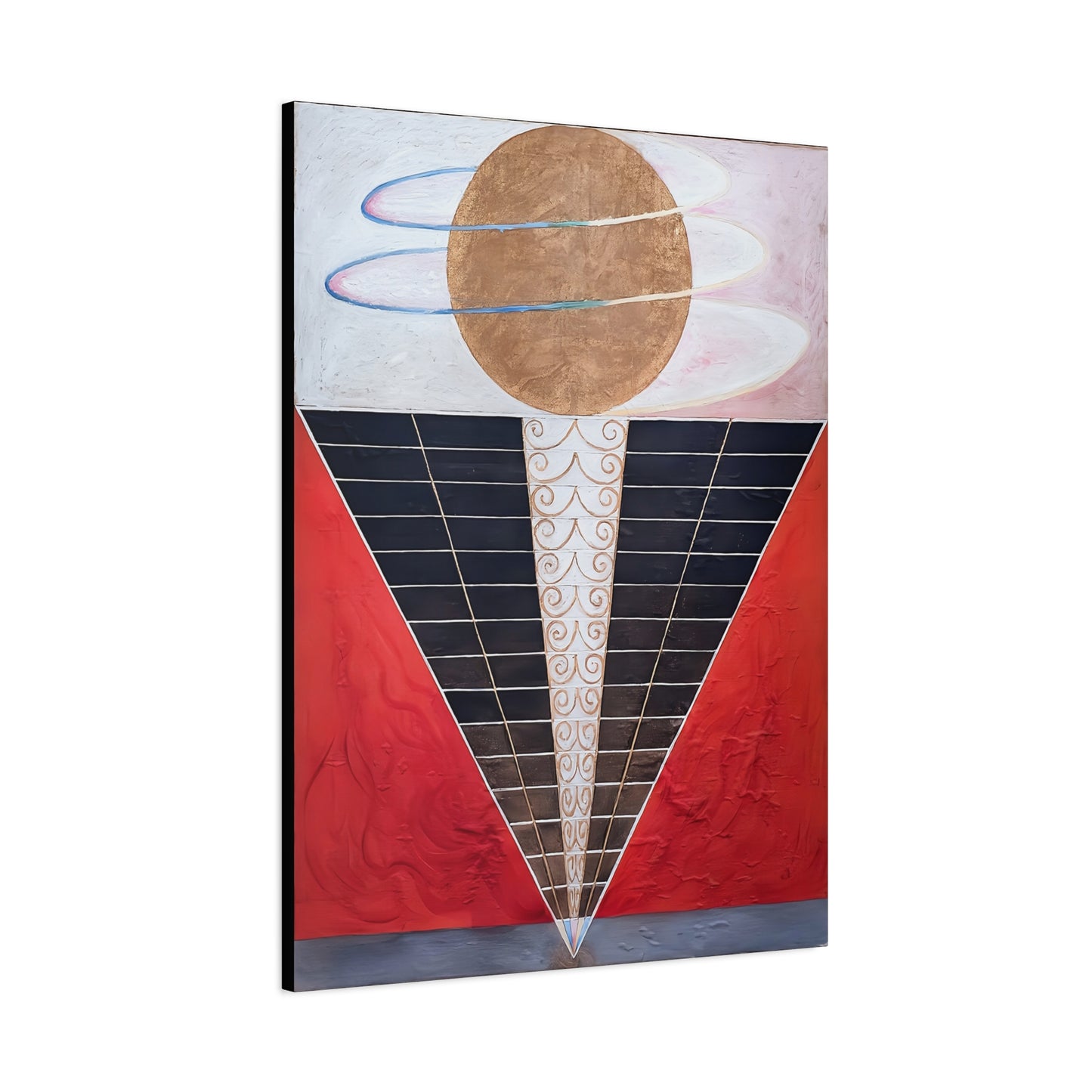 Group X, No. 2, Altarpiece (1915)  by Hilma af Klint / Reproduction Fine Art sur Toile /  Epaisseur 3.2 cm - 1.25 inch