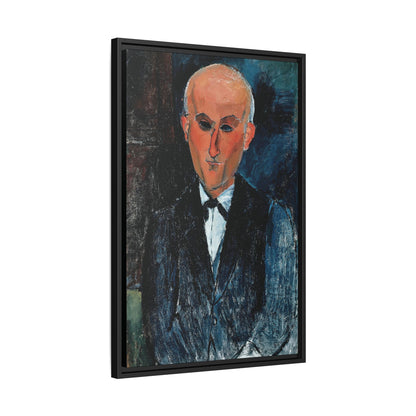 Max Jacob by Amedeo Modigliani / Toile encadrée sur caisse américaine