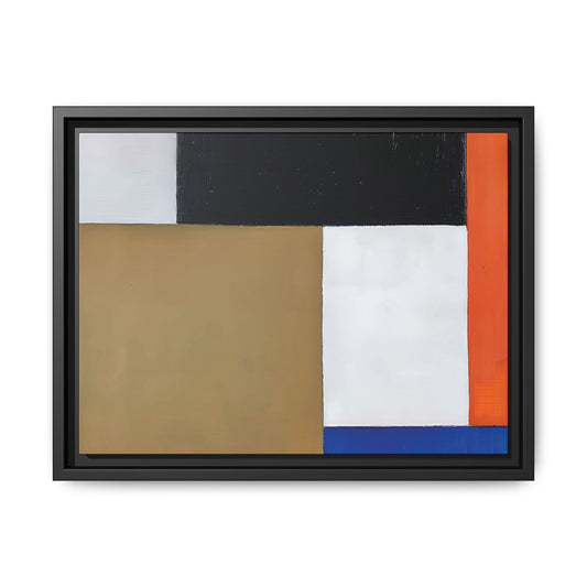 Composition (1923-1924) by Theo van Doesburg  / Toile encadrée sur caisse américaine