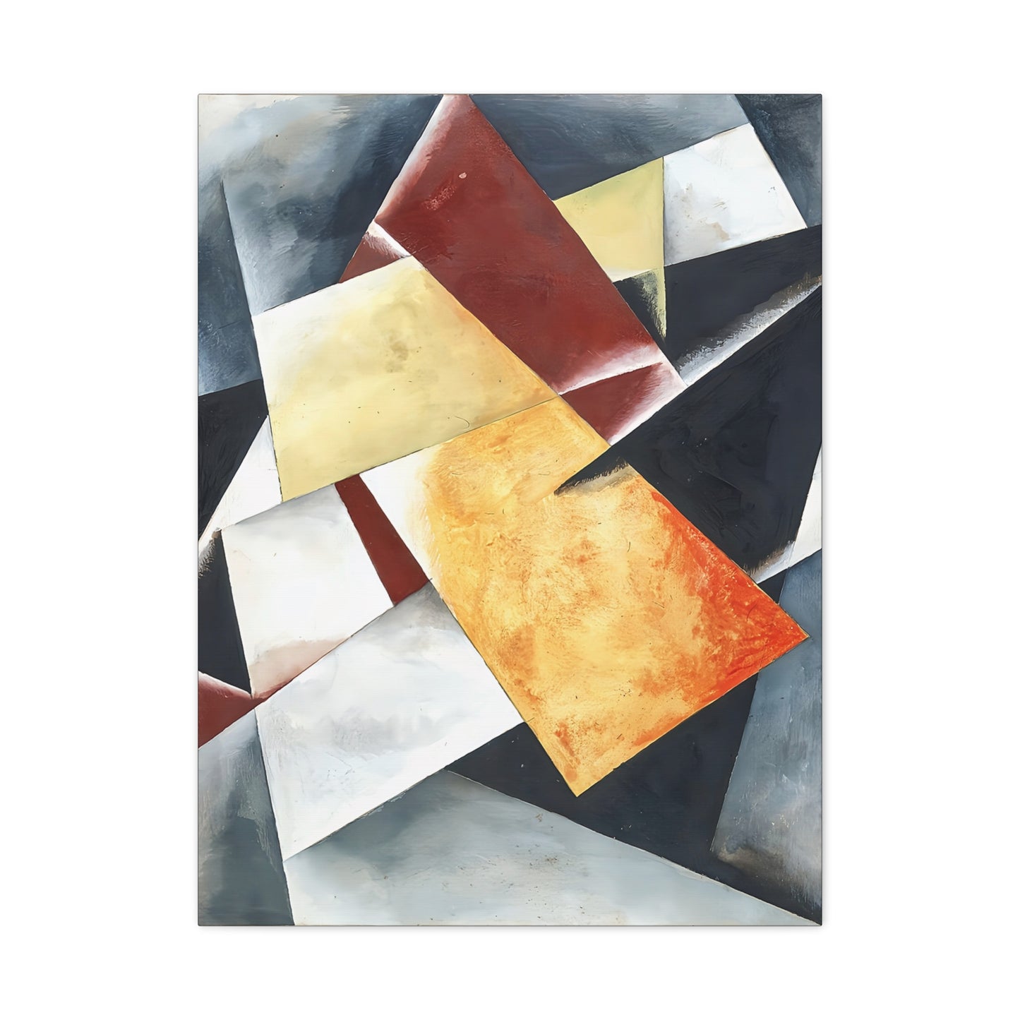Painterly Architectonic (1919) by Lyubov Popova  / Reproduction Fine Art sur Toile /  Epaisseur 3.2 cm - 1.25 inch