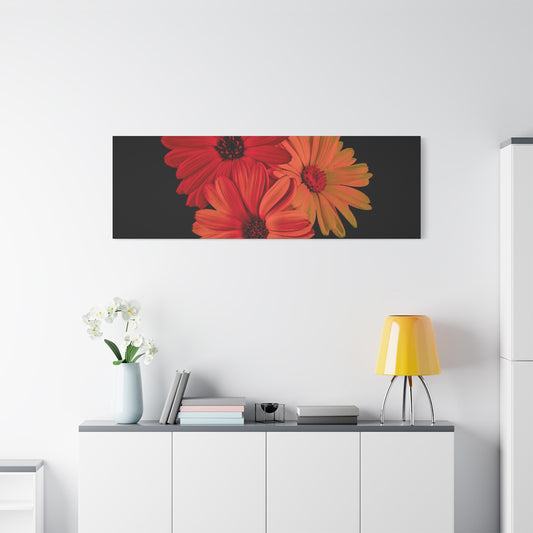 Collection Signature "FLORAL Numéro 1" sur Toile Fine Art sur Toile / Epaisseur 3,2cm - 1'25 po