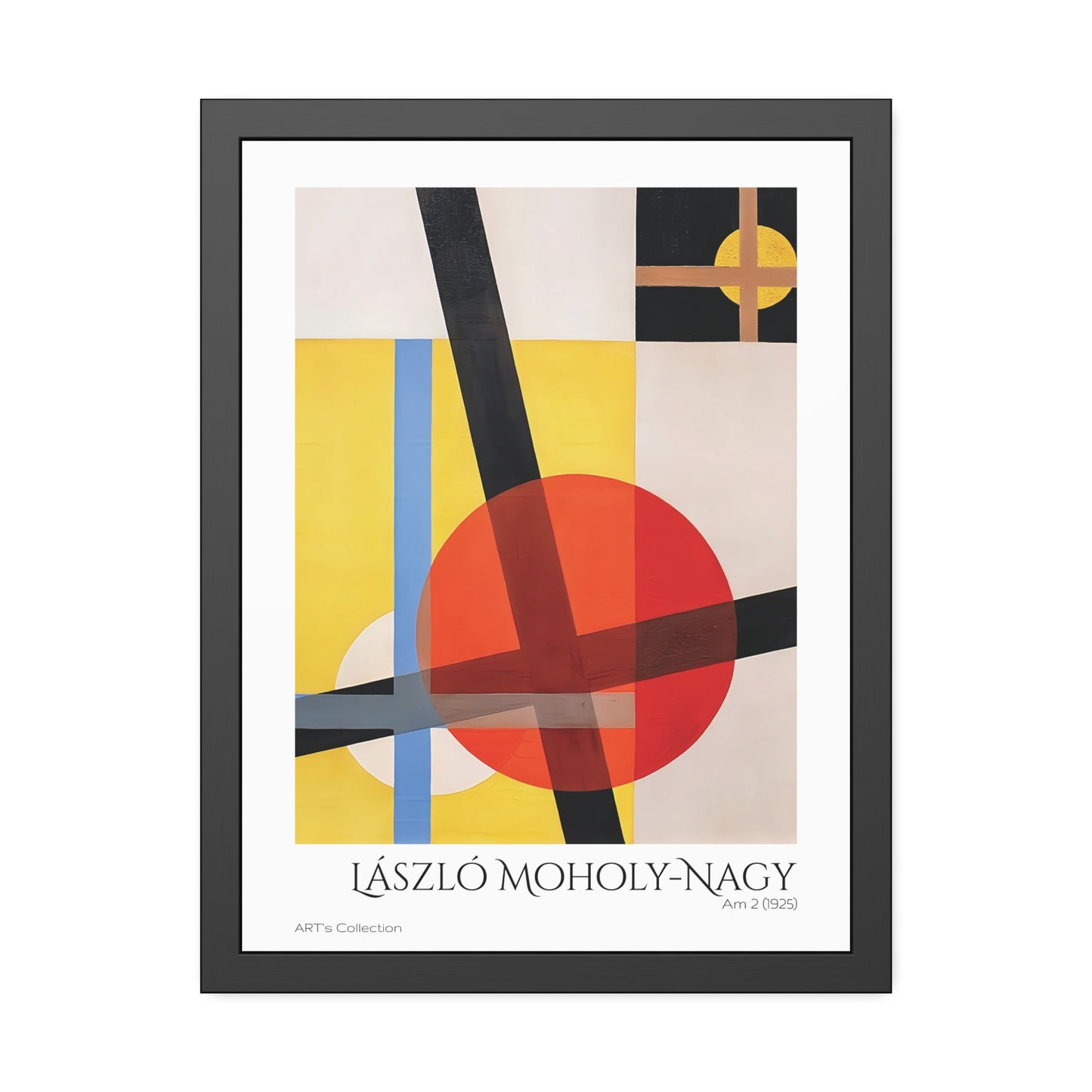 Am 2 (1925) by László Moholy-Nagy  / Affiche Encadrée série ART's Collection