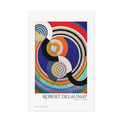 Rythme Numéro 2 (1938) by Robert Delaunay / Affiche imprimée - Série ART's Collection