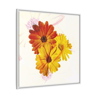 Collection Signature "FLORAL Numéro 13" sur Toile encadrée avec caisse américaine