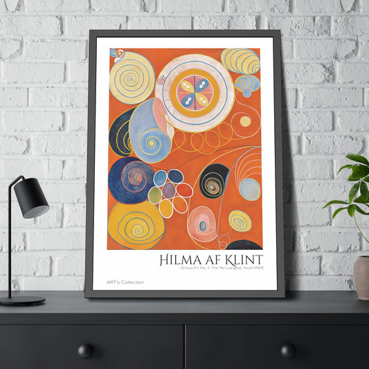 Group IV, No. 3. The Ten Largest, Youth (1907) by Hilma af Klint  / Affiche Encadrée série ART's Collection