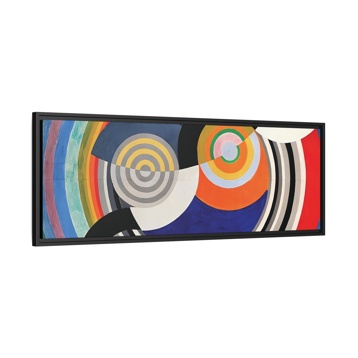 Rythme Numéro 2 (1938) by Robert Delaunay  / Toile encadrée sur caisse américaine