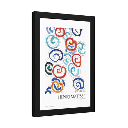 Escargots (1953) by Henri Matisse / Affiche Encadrée série ART's Collection