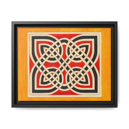 Celtic Ornament (ca 1900) by Elizabeth A. Nedwill / Toile encadrée sur caisse américaine