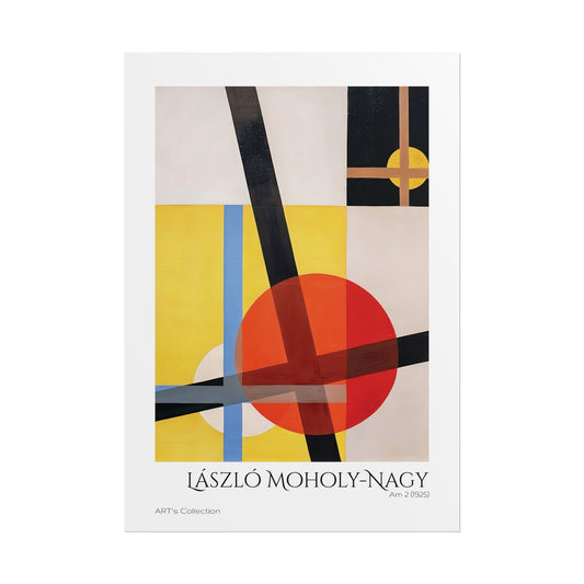 Am 2 (1925) by László Moholy-Nagy / Affiche imprimée - Série ART's Collection