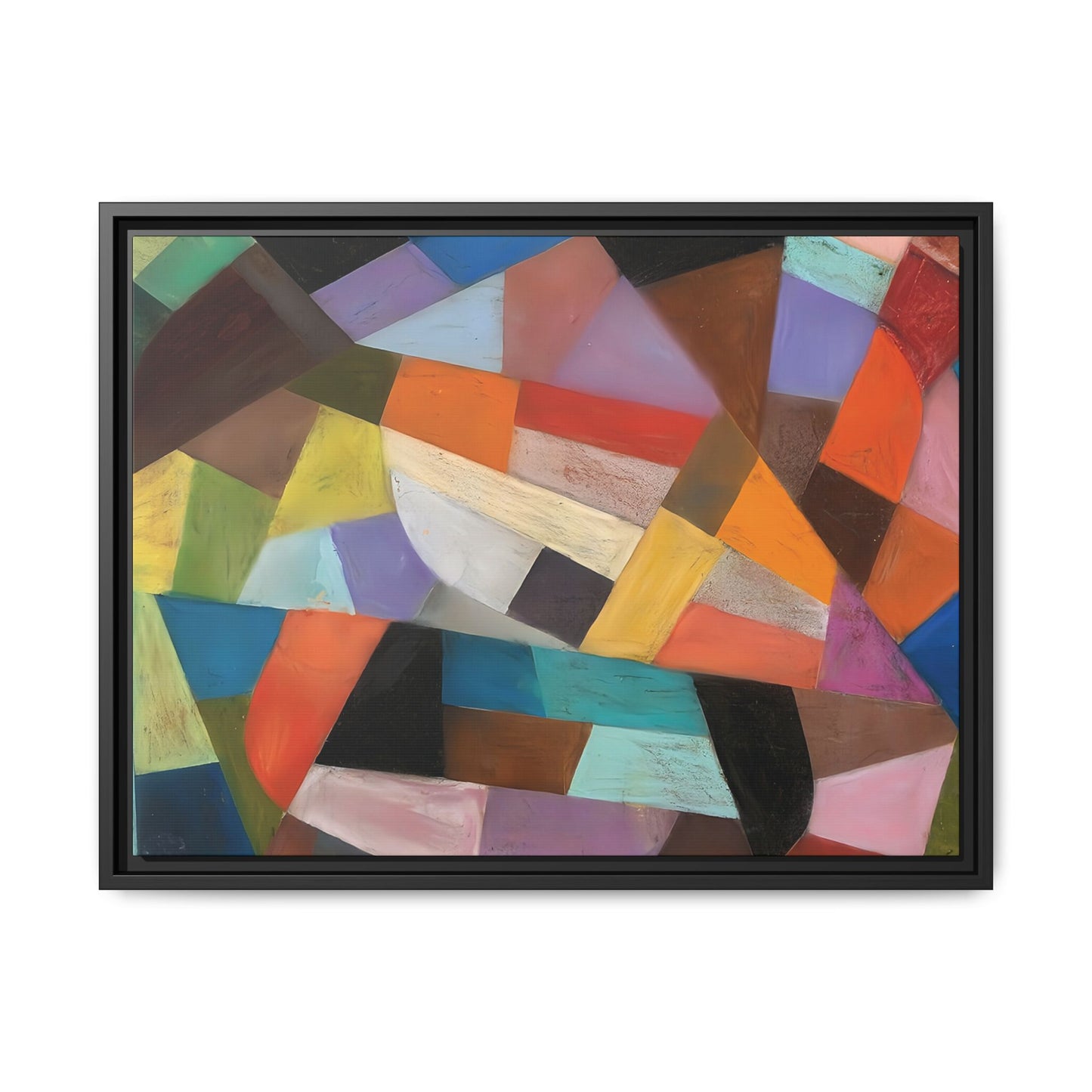 Untitled (1938)   by Otto Freundlich / Toile encadrée sur caisse américaine