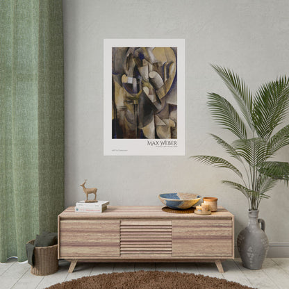 Interior with Music (1915) by Max Weber / Affiche imprimée - Série ART's Collection