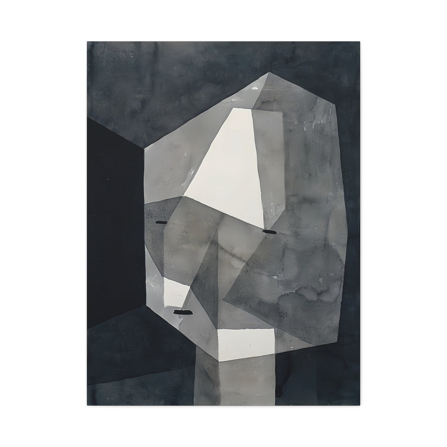Rough-Cut Head (1935) by Paul Klee  / Reproduction Fine Art sur Toile / Epaisseur 3,2cm - 1'25 po