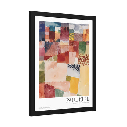 Motif from Hammamet (1914) by Paul Klee / Affiche Encadrée série ART's Collection