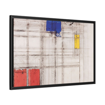 Study for a Composition (1940-1941) by Piet Mondrian  / Toile encadrée sur caisse américaine
