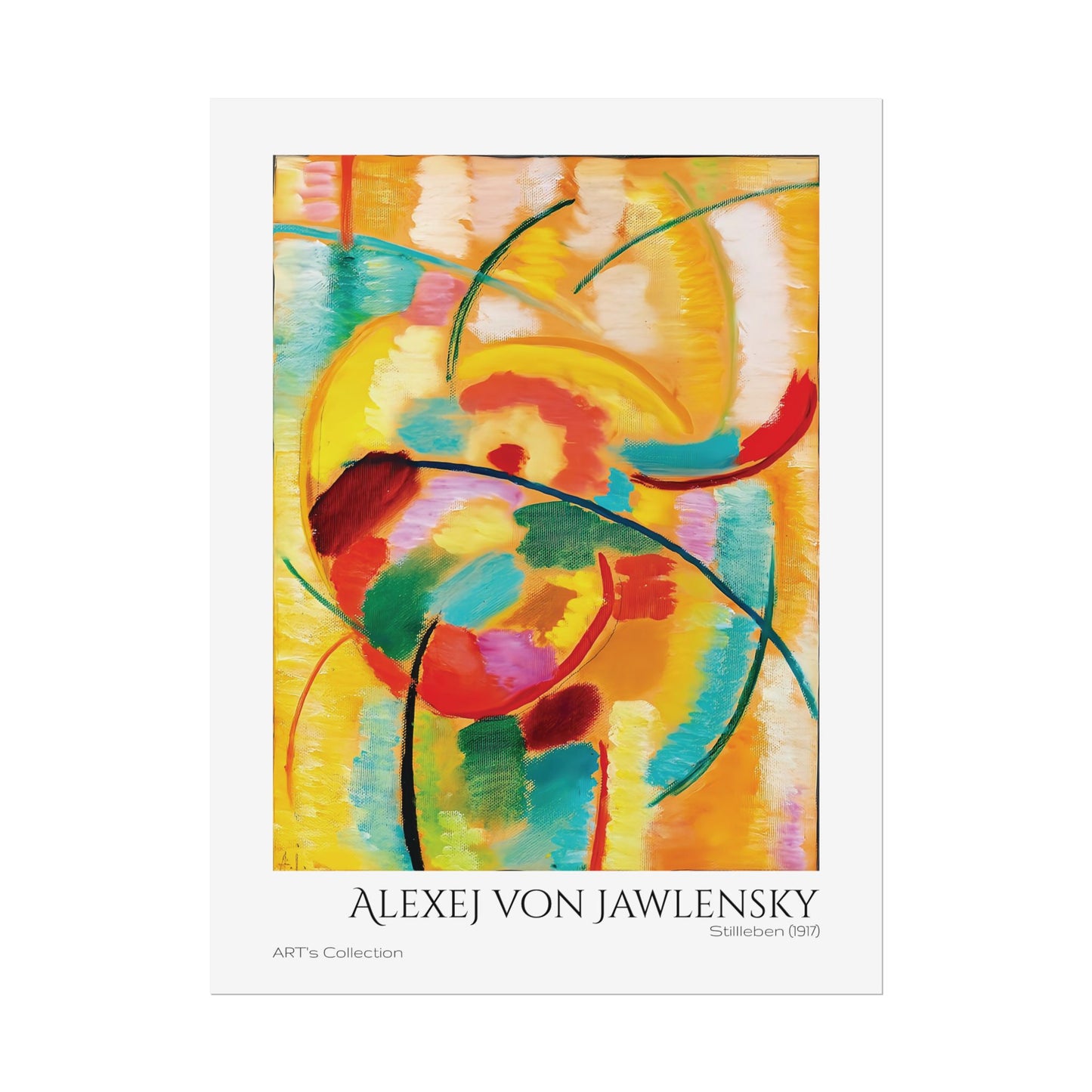 Stillleben (1917) by Alexej von Jawlensky  / Affiche imprimée - Série ART's Collection