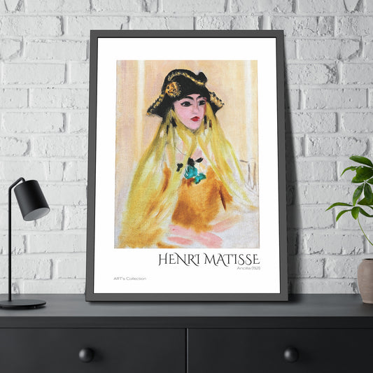Ancilla (1921) by Henri Matisse  / Affiche Encadrée série ART's Collection