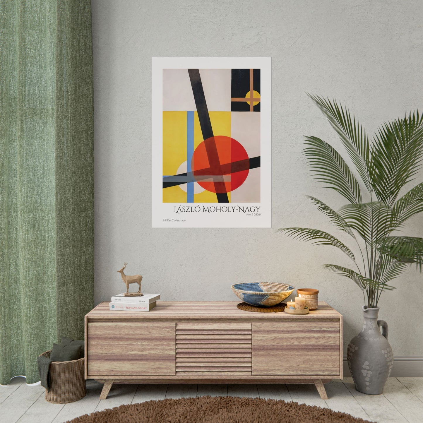 Am 2 (1925) by László Moholy-Nagy / Affiche imprimée - Série ART's Collection