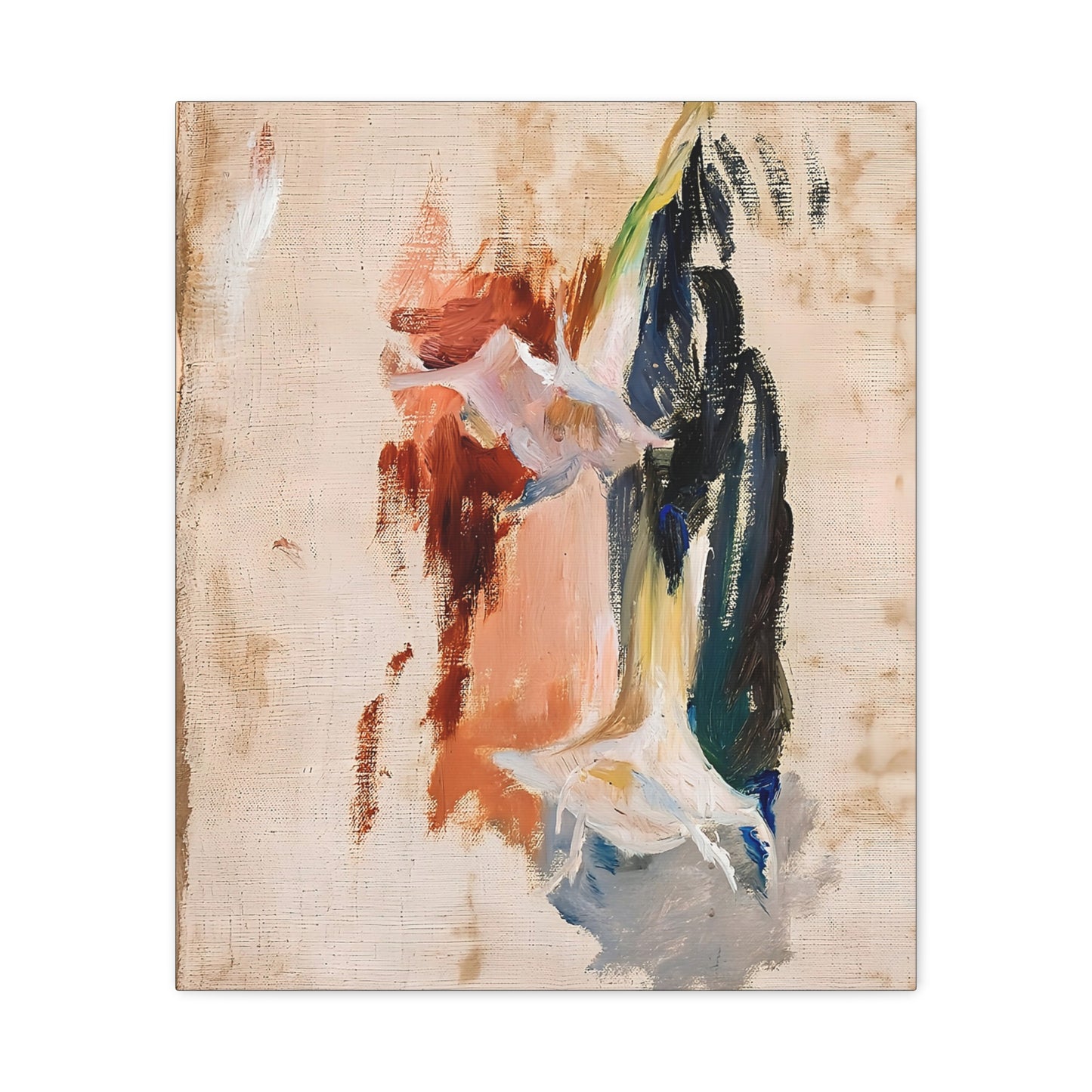 Study of a flower by Jan Ciaglinski / Reproduction Fine Art sur Toile /  Epaisseur 3.2 cm - 1.25 inch