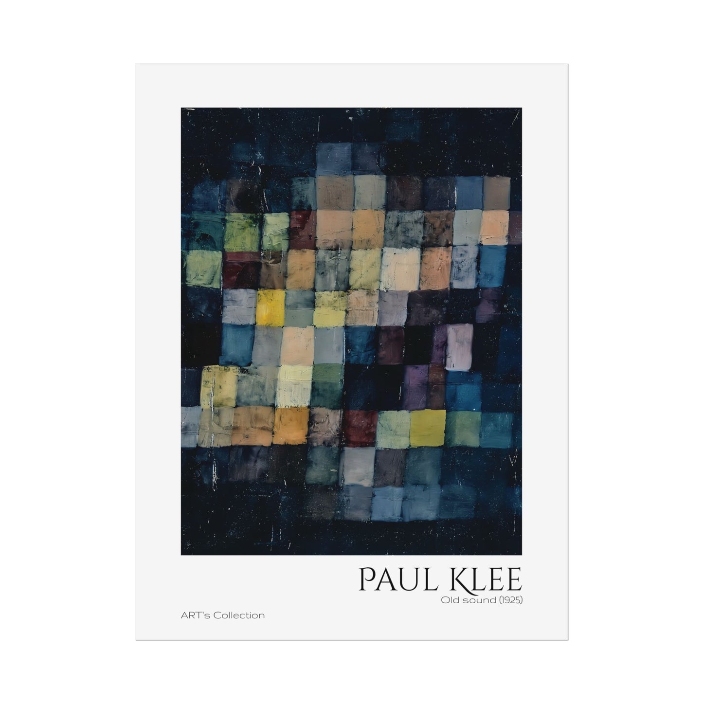 Old sound (1925) by Paul Klee / Affiche imprimée - Série ART's Collection