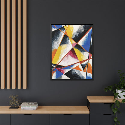 Untitled Compositions (circa 1916)  by Lyubov Popova / Toile encadrée sur caisse américaine