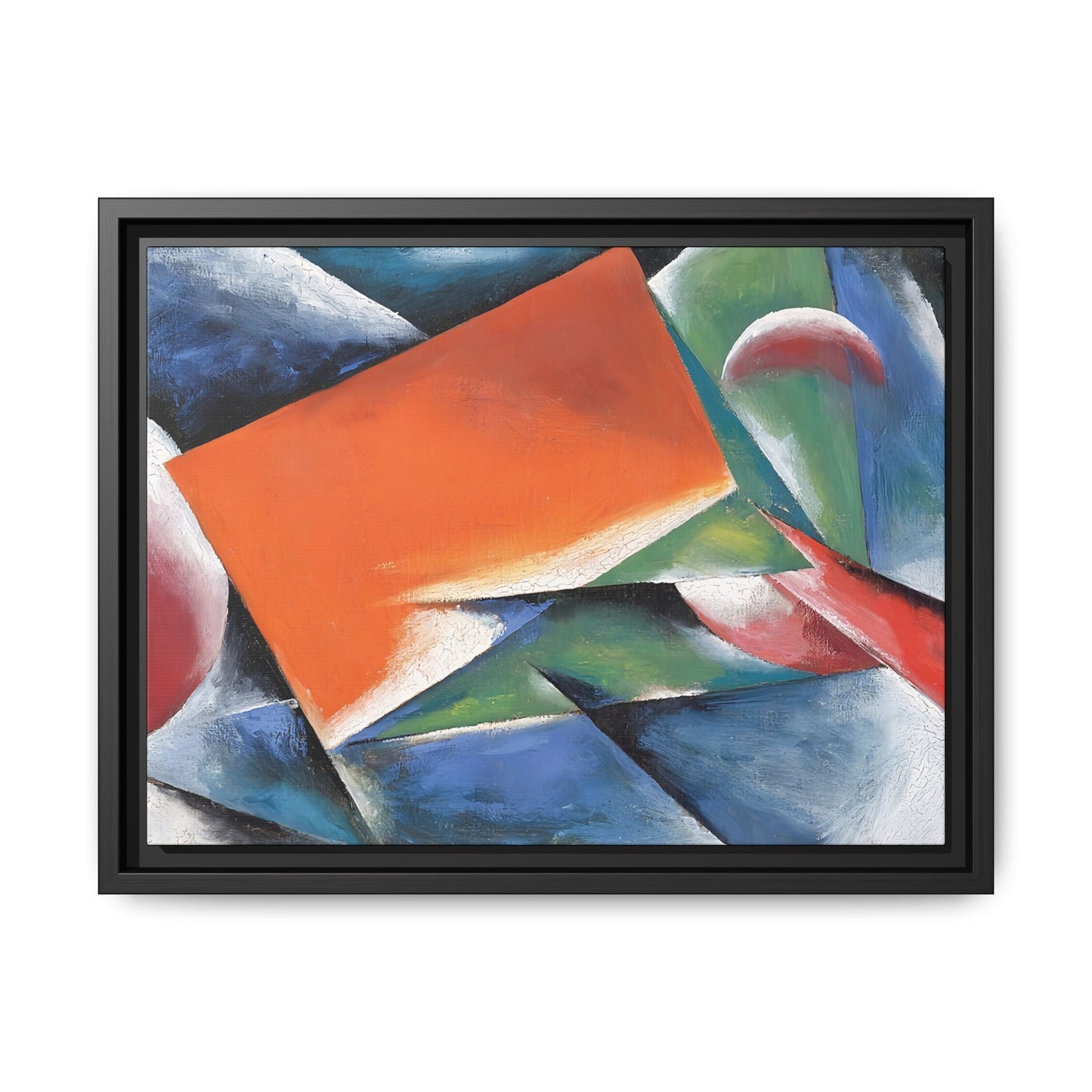 Architectonic Painting (1917) by Lyubov Popova / Toile encadrée sur caisse américaine