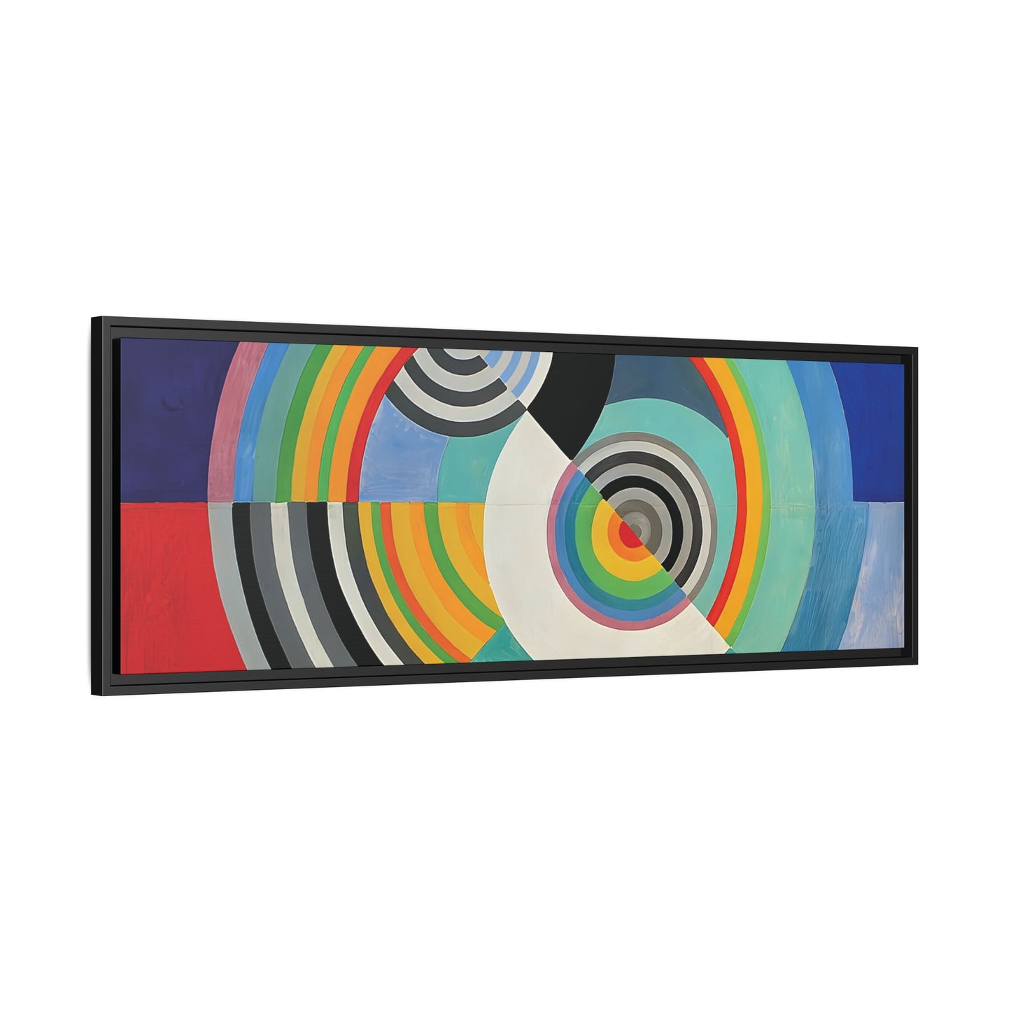 Rythme Numéro 3 (1938)  by Robert Delaunay  / Toile encadrée sur caisse américaine