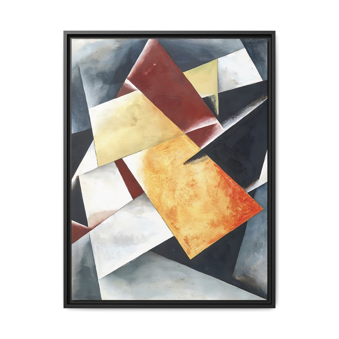 Painterly Architectonic (1919) by Lyubov Popova / Toile encadrée sur caisse américaine
