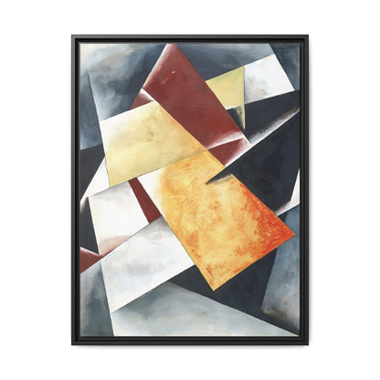 Painterly Architectonic (1919) by Lyubov Popova / Toile encadrée sur caisse américaine