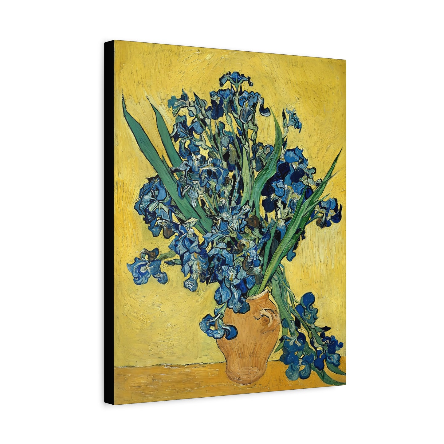 Irises (1890) by Vincent van Gogh  / Reproduction Fine Art sur Toile / Epaisseur 3,2cm - 1'25 po