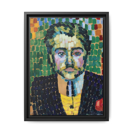 Jean Metzinger by Robert Delaunay  / Toile encadrée sur caisse américaine