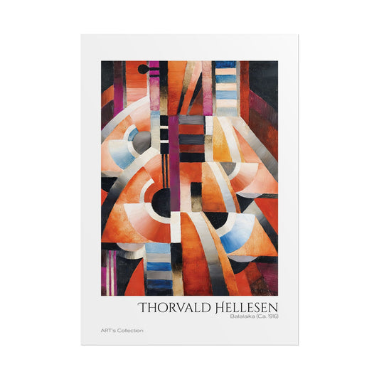 Balalaika (Ca. 1916) by Thorvald Hellesen / Affiche imprimée - Série ART's Collection