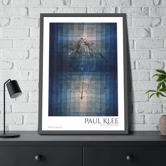 Dance of Moth (1923) by Paul Klee / Affiche Encadrée série ART's Collection