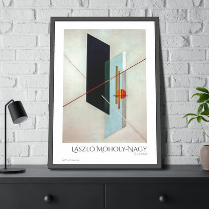A IX (1923) by László Moholy-Nagy  / Affiche Encadrée série ART's Collection