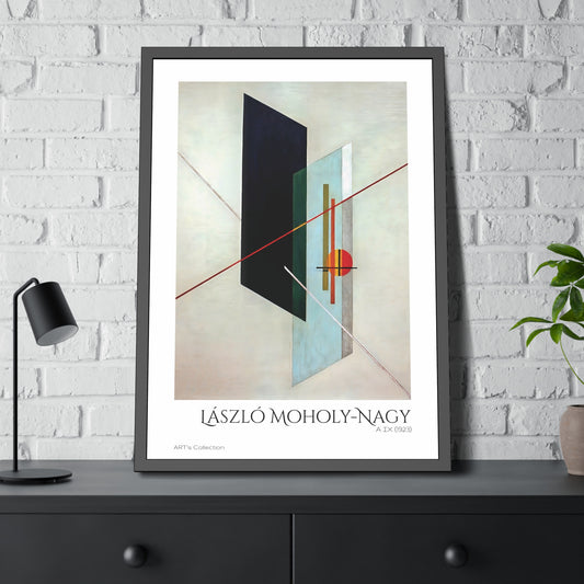 A IX (1923) by László Moholy-Nagy  / Affiche Encadrée série ART's Collection