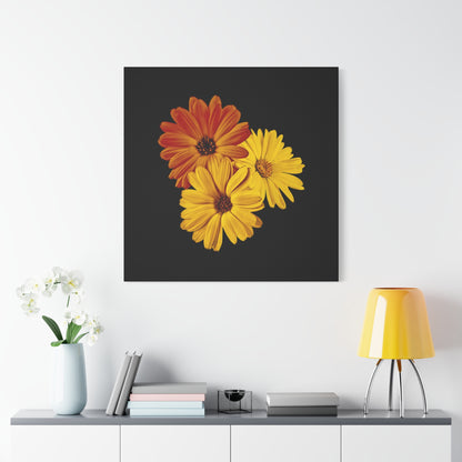 Collection Signature "FLORAL Numéro 4" sur Toile Fine Art sur Toile / Epaisseur 3,2cm - 1'25 po