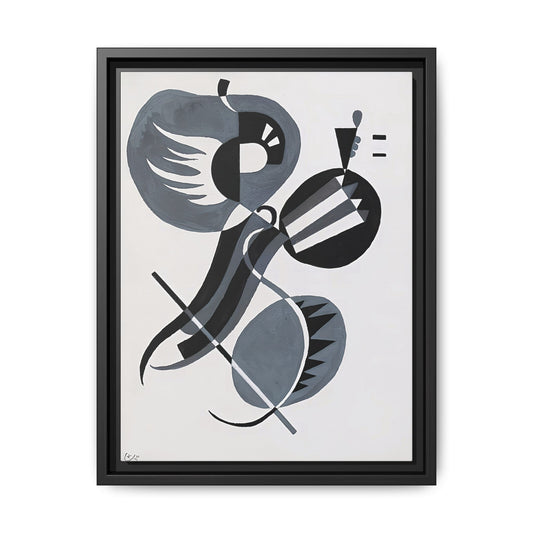 Wassily Kandinsky / No Title (1934) / Toile encadrée sur caisse américaine